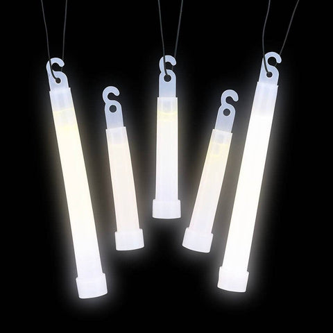 6" White Glow Stick - LLB Toys