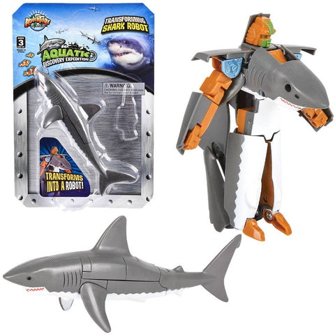 Great White Shark Robot Action Figure - LLB Toys