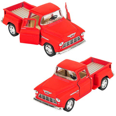 5" DIE-CAST 1955 CHEVY STEPSIDE PICK UP LLB Car Toys