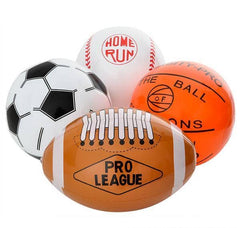 16" SPORTS BALL INFLATE ASSORTMENT LLB Inflatable Toy