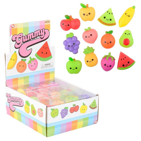 1.5" GUMMY FRUIT ASSORTMENT LLB kids toys