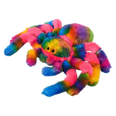 8" RAINBOW SPLATTER SPIDER LLB Plush Toys