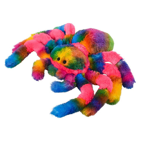 8" RAINBOW SPLATTER SPIDER LLB Plush Toys