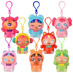 3" Squish Doll Collection Clip Ons - LLB Toys