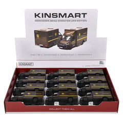 5" Diecast Ups Mercedes-Benz Sprinter Box Truck - LLB Toys