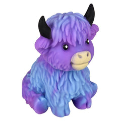 3" Marshmallow Highland Cow Assortment 12ct - LLB Toys