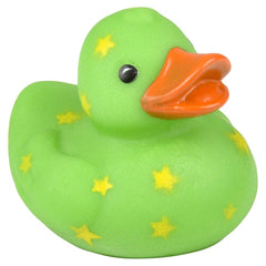 MULTICOLORED PATTERN RUBBER DUCKIES LLB Bath Toys