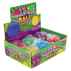 3" JUMBO SQUEEZY BEAD BALL LLB kids toys