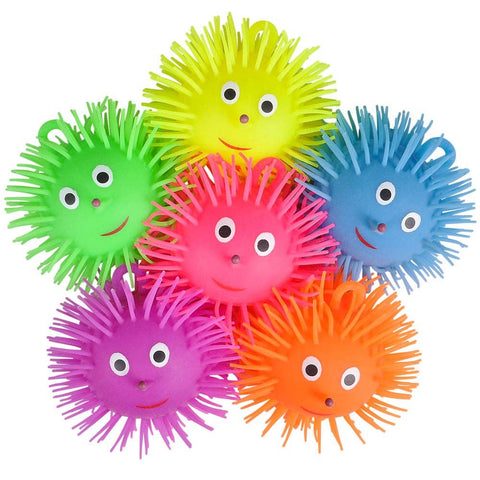 5" PUFFER BALL WITH EYES LLB kids toys