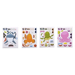 ASSORTED CHARACTER STICKER SETS (96PCS/UNIT) LLB Sticker