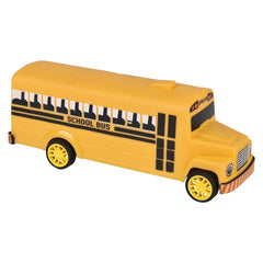5" Plastic Pull Back School Bus LLB Car Toys