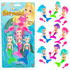 6" MERMAID DOLL PLAY SET LLB kids Accessories