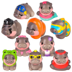 2" Micro Squish Hippos - LLB Toys