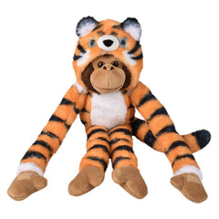 27.5" Dressed Tiger Hanging Monkey - LLB Toys