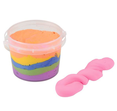 4" RAINBOW BOUNCING PUTTY LLB Slime & Putty