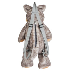 20" plush WOLF BACKPACK LLB Backpack