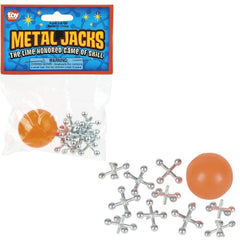 METAL JACKS SET 0.5" LLB kids toys