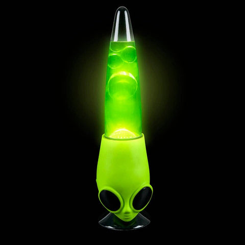 13" ALIEN HEAD WAX MOTION LAMP LLB kids toys