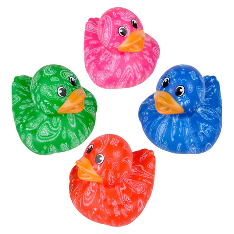 2" Bandana Print Duckies - LLB Toys