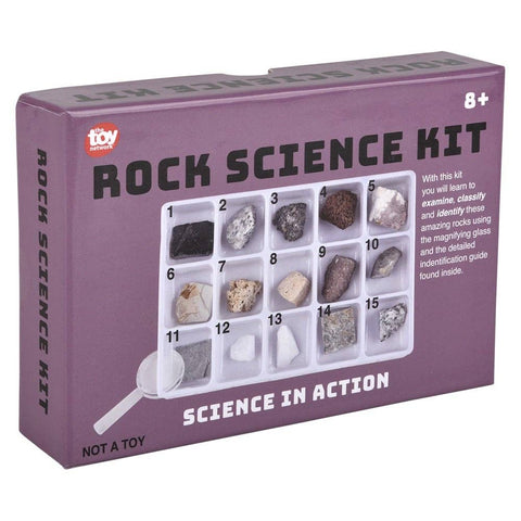 Rock Science Kit 15pc - LLB Toys