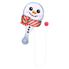 Snowman Paddle Ball 10" - LLB Toys