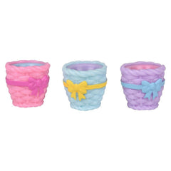 Squeezy Pop Up Bunny In Easter Basket 3" 12/disp - LLB Toys