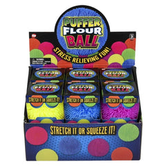 2.75" Puffer Flour Ball 12ct LLB kids toys