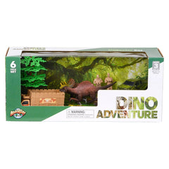 6 PC DINOSAUR PLAYSET LLB kids toys