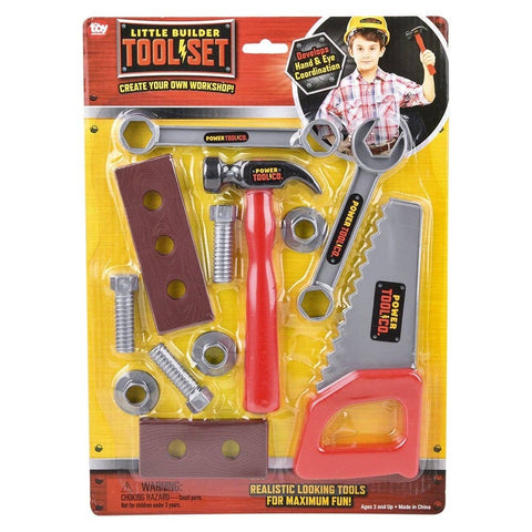 12PC HANDYMAN TOOL SET LLB kids toys