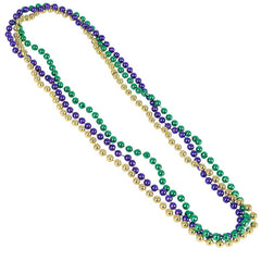 33" 7 Mm Purple/green/gold Beads Kids - LLB Toys
