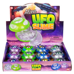 3" UFO ALIEN RAINBOW SLIME LLB Slime & Putty
