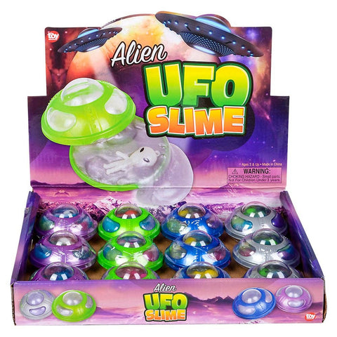 3" UFO ALIEN RAINBOW SLIME LLB Slime & Putty