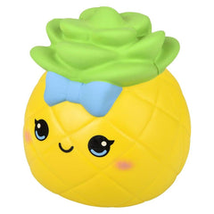 JUMBO SQUISH PINEAPPLE BOW MIX 10" LLB Squishy Toys