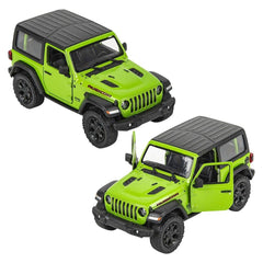 5" DIE-CAST 2018 JEEP WRANGLER HARD TOP LLB Car Toys
