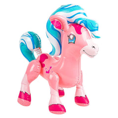 27" COLORFUL PONY INFLATES LLB Inflatable Toy