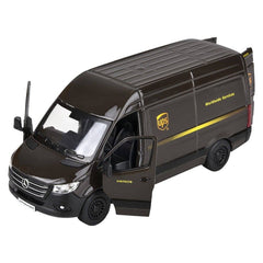 5" Diecast Pull Back UPS Delivery Van LLB Car Toys