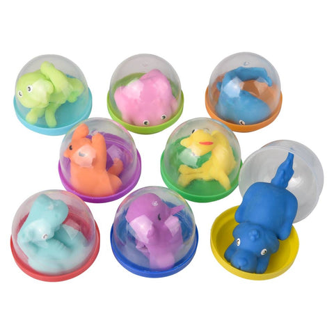 Slingshot Animals 3.5" In 2" Capsule - LLB Toys