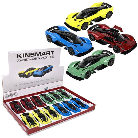 5" Diecast Aston Martin Valkyrie 12ct - LLB Toys