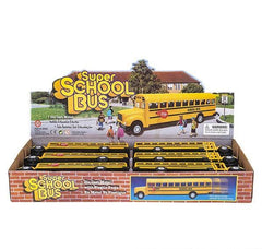 8.5" DIE-CAST  SCHOOL BUS  - LLB Toys