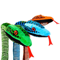 70" DIAMOND PATTERN SNAKE plush LLB Plush Toys