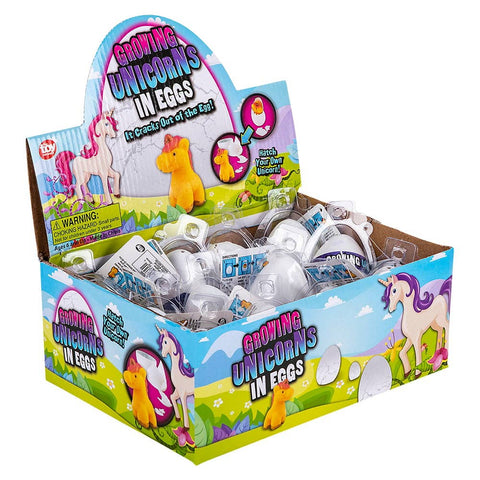 2.5" GROWING UNICORN EGG LLB kids toys