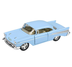 5" DIE-CAST 1957 CHEVROLET BEL AIR LLB Car Toys