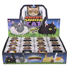 3.5" SQUISH AND STRETCH PUFFY CAT - LLB Squishy Toys