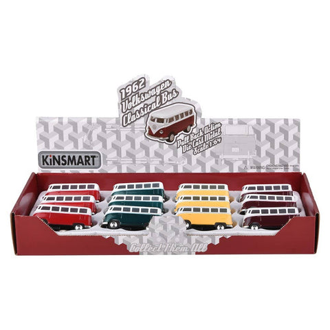 2.5" Diecast Pull Back 1962 VW Bus Keychain