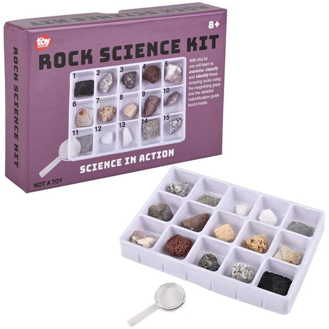 Rock Science Kit 15pc - LLB Toys