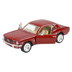 5" DIE-CAST PULL BACK 1964 FORD MUSTANG LLB Car Toys