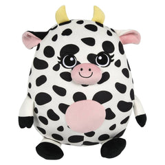 12" Squishy-Ishy Pig And Cow - LLB Toys