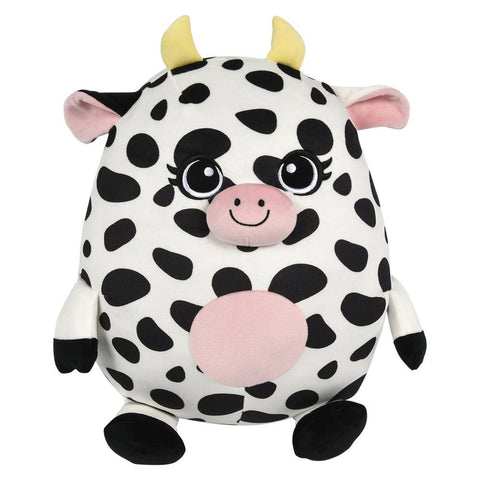 12" Squishy-Ishy Pig And Cow - LLB Toys