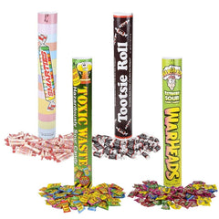 MEGA TUBE 18" CANDY ASSORTMENT 12PCS/CASE LLB kids toys