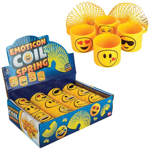3"(80MM) EMOTICON COIL SPRING LLB kids toys